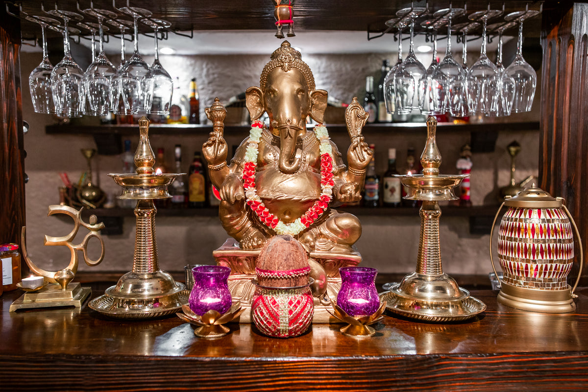 Ganesha at the bar